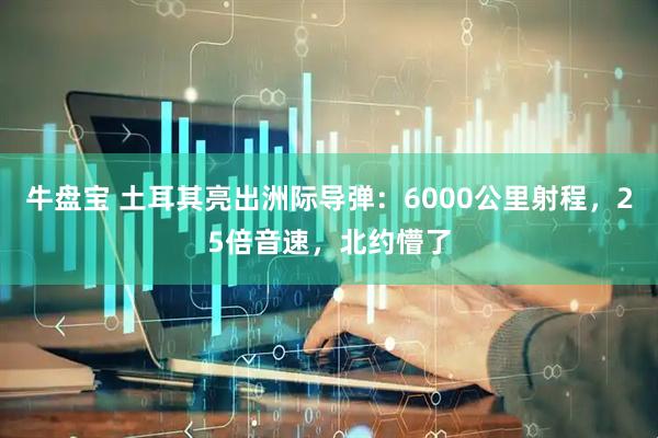 牛盘宝 土耳其亮出洲际导弹:6000公里射程,25倍音速,北约懵了